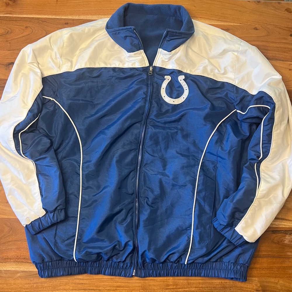 NFL Indianapolis Colts Reversible Zip Jacket